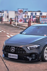 Mercedes Benz A-Class AMG A45 W177 V177 2019-ON with Aftermarket Parts - Blackseries Style Front Bumper Kit Carbon Fiber / FRP from Geex Village